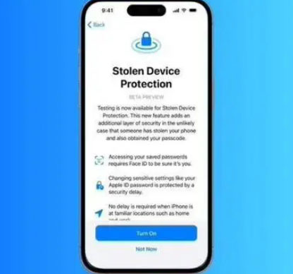 临沭苹果授权维修店分享被盗设备保护功能开启方法 