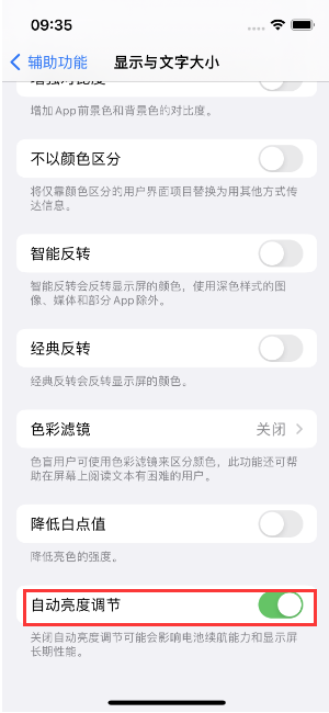 临沭苹果15维修店分享iPhone 15 Pro系列屏幕亮度 