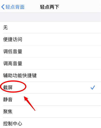 临沭苹果手机维修分享iPhone12如何启用双击截屏 